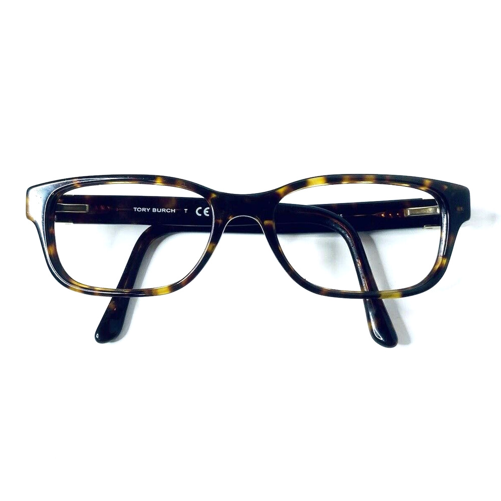 Tory Burch Tortoise Wayfarer Rectangular Glasses - image 6